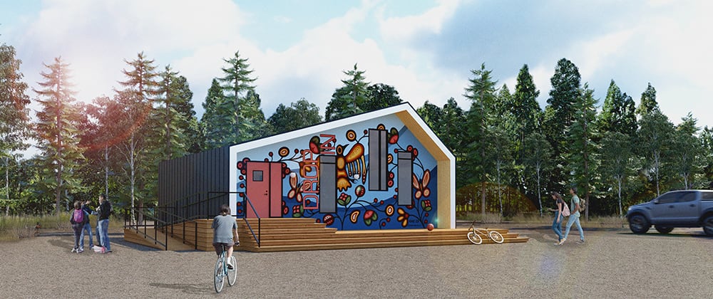 Unit 7 Architecture | Projects - Youth Drop In Centre - Poplar River First Nation