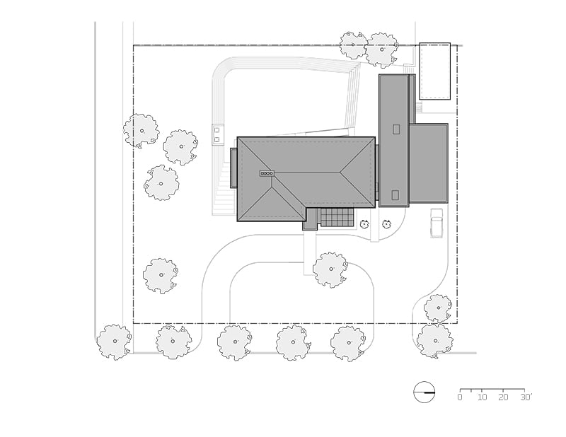 Unit 7 Architecture | Residential - Handsart Residence ZT - SITE PLAN