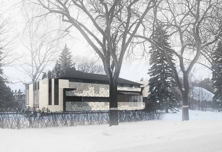 Unit 7 Architecture | Residential - Handsart Residence ZT - WINTER RENDERING