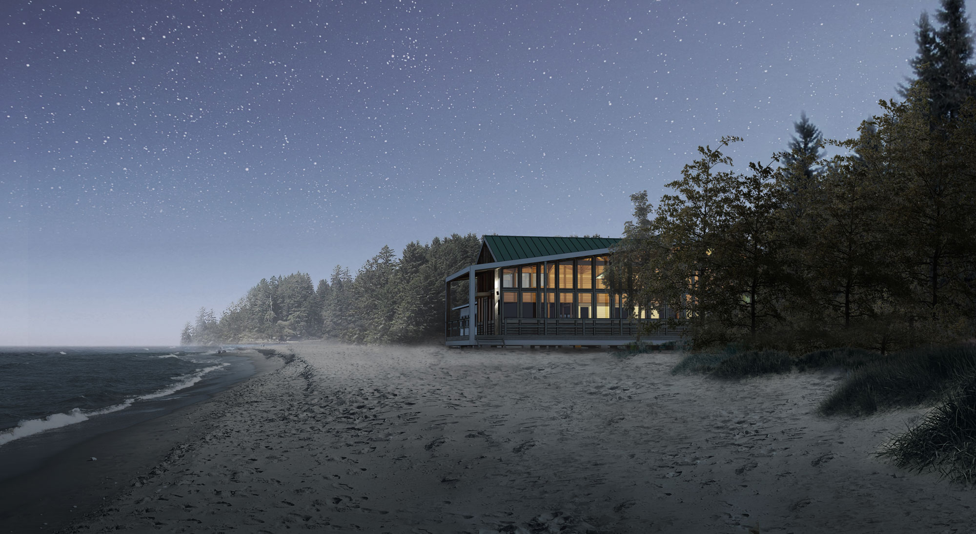 Unit 7 Architecture | Projects - Victoria Beach Clubhouse - DESIGN STUDY 